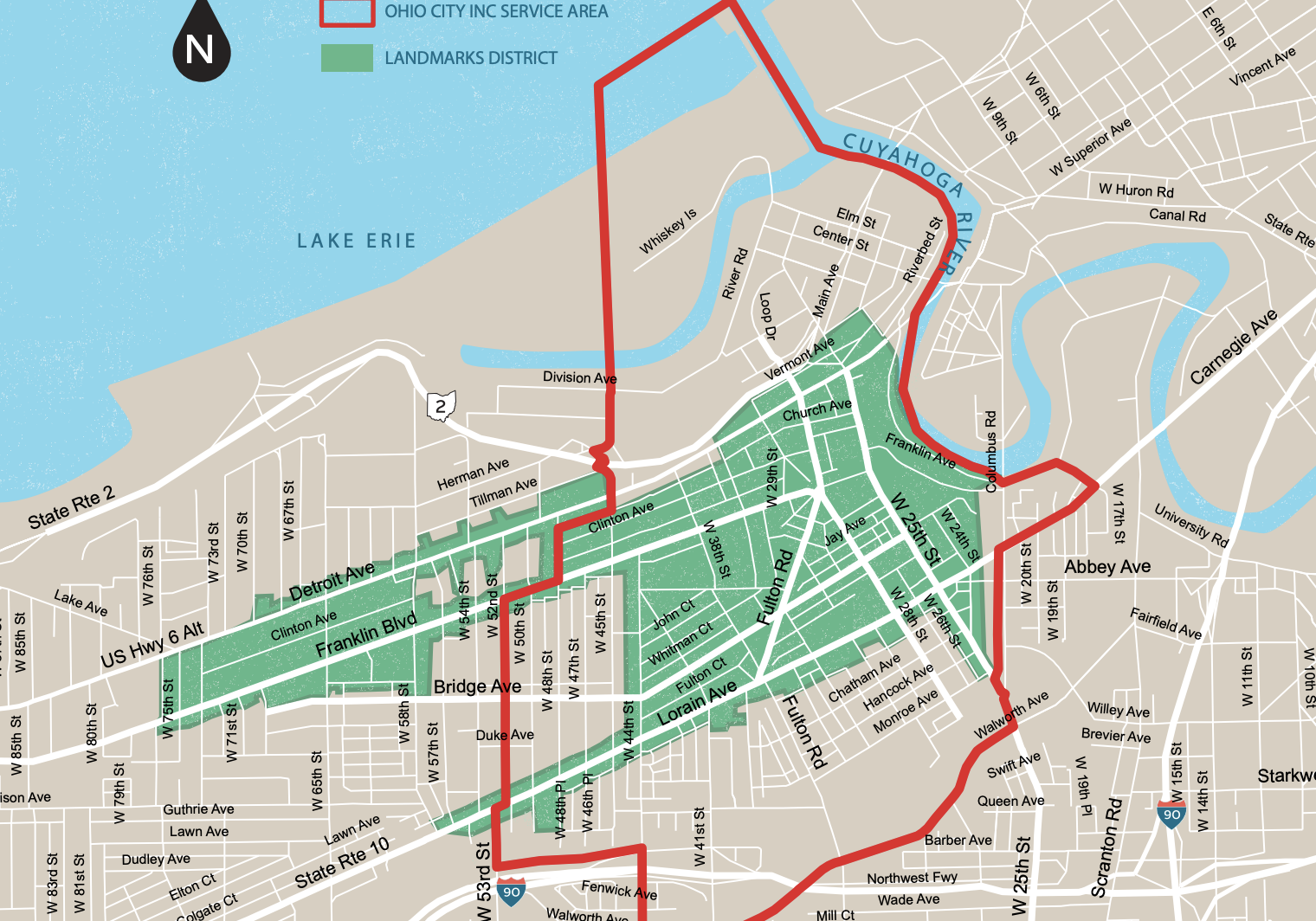 Historic District Map